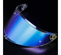 Motocicleta Protector Facial for Casco de Motocicleta AGV K6, Accesorio de Repuesto, Visera antiarañazos, Lentes de Colores marrón C(H Aurora Blue)