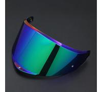 Motocicleta Protector facial for casco de motocicleta AGV K6/K6S, repuesto de visera tintada antirayaduras, lente de protección, opciones de color, accesorios for casco, H rosa rojo(G Illusion Green)