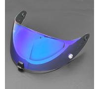 Motocicleta Protector facial for casco de motocicleta Scorpion R420, visera tintada antirayaduras de repuesto, lente de protección, opciones de color, accesorios for casco, H colorido(E Blue Plating)