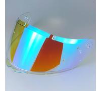 Motocicleta Protector Facial for Casco de Motocicleta Shaft 526sp, Accesorio de Repuesto, Visera antiarañazos, Lentes de Colores for Casco de Motocicleta, Color C(D Aurora Blue)