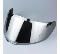 Motocicleta Protector Facial for Casco de Motocicleta Shaft 526sp, Accesorio de Repuesto, Visera antiarañazos, Lentes de Colores for Casco de Motocicleta, Color C(B Silver)