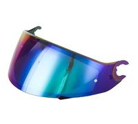 Motocicleta Protector Facial for Casco de Motocicleta Shark D-SKWAL2, Accesorio de Repuesto, Visera antiarañazos, Lentes de Colores for Casco de Motocicleta, Color Rojo té.(D Tea Green)