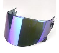 Motocicleta Protector Facial for Casco de Motocicleta Shark Race R Pro GP, Accesorio de Repuesto, Visera antiarañazos, Lentes de Colores for Casco de Motocicleta, Color Rojo té G(I Tea Orchid)