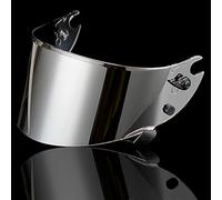 Motocicleta Protector Facial for Casco de Motocicleta Shark Race R Pro GP, Accesorio de Repuesto, Visera antiarañazos, Lentes de Colores for Casco de Motocicleta, Color Rojo té G(B Aurora Silver)