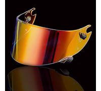 Motocicleta Protector Facial for Casco de Motocicleta Shark Race R Pro GP, Accesorio de Repuesto, Visera antiarañazos, Lentes de Colores for Casco de Motocicleta, Color Rojo té G(D Aurora Red)