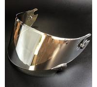 Motocicleta Protector Facial for Casco de Motocicleta Shark Race-R Speed-R, Accesorio de Repuesto, Visera antiarañazos, Lentes de Colores for Casco de Motocicleta, Color marrón(C Aurora Silver)