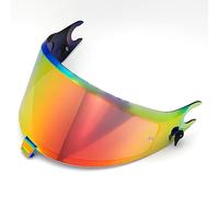 Motocicleta Protector Facial for Casco de Motocicleta Shark Spartan GT, Accesorios de Repuesto, Visera antiarañazos, Lentes de Colores for Casco de Motocicleta, Color Rojo C(C Red)