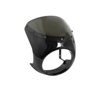 Motocicleta Protector Faro para 883 XL1200 Cubierta de Cabeza de Motocicleta Funda de guía de Aire Pantalla de lámpara Grande Carenado Parabrisas Protección de Faros Accesorios