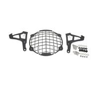 Motocicleta Protector Faro para Royal para Enfield para Himalayan 2016-2021 Cubierta Rejilla Faro Negro Motocicleta Protector Aluminio Adecuado Protector Faro Rejilla