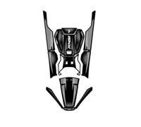 Motocicleta Protector Tanque Pad Almohadilla Tanque Combustible para S&ym ADX125 ADX 125 Protector Cubierta Aceite Pegatina para El Cuerpo Calcomanías con Emblema Accesorios
