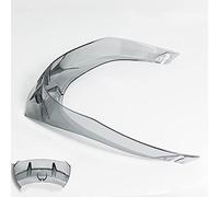 Motocicleta Protectores de casco, alerón trasero grande Moto Ca-SCO compatible con AGV PI-STA GRP GP Corsa-R Veloce-S, piezas y accesorios traseros, adorno for casco de motocicleta (rojo normal)(Notch