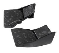 Motocicleta Protectores Inferiores para Kawasaki para Ninja para H2 H2R Alerones Superiores Inferiores Fibra Carbono Alerones Laterales Kits Carenado Carrocería Accesorios(Lower Part)