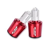 motocicleta Puños De Manillar CNC Para Motocicleta Para CB1000R 2008-2017 extremo del mango(Red)