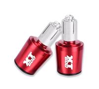 motocicleta Puños De Manillar Con Tapas Para XT600 XT 600 1984 1985 1986 XT600Z XT600E XT600ZE Z E ZE TENERE extremo del mango(Red)