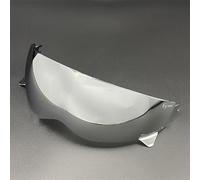 Motocicleta Reemplazo de visera protectora for casco Covert for combate Covert-X Shield Viseira Capacete De Moto Sunshield Accesorios for casco (solo for uso en días dorados)(Silver-day Use Only)