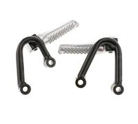 Motocicleta Reposapiés 1 par de estriberas para Motocicleta, reposapiés para Pasajero Trasero, Soporte de Pedal Trasero, Accesorios universales para Motocicletas