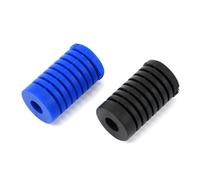 Motocicleta Reposapiés Palanca Cambio Marchas Universal, Almohadilla Para Pie, Pedal, Cubierta Para Clavija, Accesorios Para Motocicleta, Gel Sílice(Blue Black)