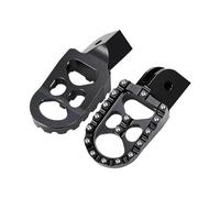 Motocicleta Reposapiés para BMW para R1200GS LC ADV para F750GS para F850GS para Estriberas R 1300 GS Adventure CNC Billet Estriberas Anchas Pedales Accesorios Negros Reposapiés Motocicleta(Black-A)