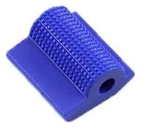 Motocicleta Reposapiés Para Kawasaki Palanca Cambio Marchas Motocicleta Moto Cubierta Goma Pedal Protector Zapato Clavija Pie Gel Dedo 9mm(Blue)