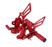 Motocicleta Reposapiés Para Para Ninja Para ZX6R 1999-2002 Para ZX9R 1999-2003 Para ZZR600 2005-2008 Motocicleta Aluminio Para CNC Estriberas Ajustables Pie Pedal Estriberas(2)