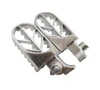 Motocicleta Reposapiés Para Para PW50 Para PW80 Motocross Reposapiés Clavijas Motocicleta Estribos Motor Trail Motocicleta Acero Inoxidable Pie Pedal Estriberas