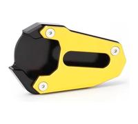 Motocicleta Reposapiés para Suz&uki para SV 650 para 650X para Gla&dius Extensor Almohadilla Placa Pie Extensión CNC Cabra Motocicleta Soporte Lateral(Oro,X-4)