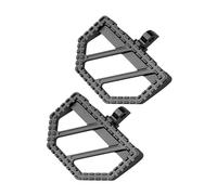 Motocicleta Reposapiés para Touring Carretera King Sportster 883 Dyna FXDF Softail Chopper Bobber MX Riot Estriberas Plataformas Piso Control Pie Reposapiés Reposapiés Motocicleta(Black1)