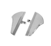 Motocicleta Reposapiés para Touring para Electra para Glide para Dyna 1 Par Estribos Traseros para Motocicleta Defiance con Montaje Macho Pedales Aluminio Reposapiés Motocicleta(Chrome)