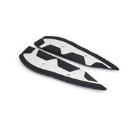 Motocicleta Reposapiés Para X-MAX Para 125 250 300 400 Para XMAX125 Para XMAX250 Para XMAX300 Para XMAX400 2017-2022 Reposapiés Motocicleta Almohadillas Los Placa Pedales Reposapiés Motocicleta(Behind