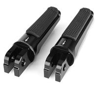 Motocicleta Reposapiés Para YZF R1 R6 YZF-R1 YZFR1 2002-2021 YZF-R6 2003-2020 Reposapiés Delantero Motocicleta Estriberas Pedales(Black)