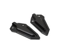 Motocicleta Reposapiés para ZX4R ZX4RR ZX25R ZX-4R ZX-4RR ZX-25R Accesorios Motocicleta Protector Pedal Trasero Placa Talón Decorativa Reposapiés Motocicleta(Black-ZX25R)
