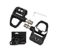 Motocicleta Reposapiés Pedales Bicicleta Carretera BUCKLOS Para LOOK KEO, Pedales Autoblocantes Carbono Para KEO Pedales Automáticos Nailon Ultraligeros Piezas Ciclismo Reposapiés Motocicleta(With Cle