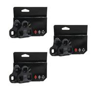 Motocicleta Reposapiés Pedales Bicicleta Carretera BUCKLOS Para LOOK KEO, Pedales Autoblocantes Carbono Para KEO Pedales Automáticos Nailon Ultraligeros Piezas Ciclismo Reposapiés Motocicleta(Only 3Pa
