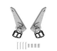 Motocicleta Reposapiés Reposapiés Traseros Plegables, Y Plataforma Para Pasajero, Accesorios De Motocicleta Para HONDA XADV 750 2021-2024 2023 2022(Nero)