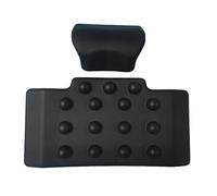 Motocicleta Respaldo Cojín para Bolsa de Equipaje Trasero Motocicleta, Respaldo Suave para Pasajero, Almohadilla Trasera