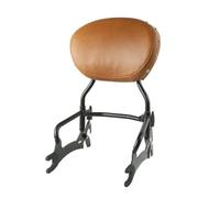 Motocicleta Respaldo Pasajero Respaldo de motocicleta negro/plateado 12" con almohadilla para Chief Dark Horse 2016-2018 y 2017 para Vintage Cl&assic 2014-2018 2015