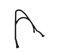 Motocicleta Respaldo smontable Respaldo trasero para motocicleta para Jinjira 300 para ROCK300 para Graystone 250, parachoques modificado, barra anticaída, bolsa lateral