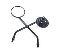 Motocicleta retro de hierro con brazo largo para una visión amplia y resistencia a la corrosión, reflectores de bicicleta retro