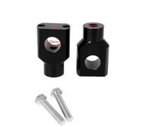Motocicleta Riser Abrazadera elevadora Manillar cromada/Negra 1 ", 25mm, 22mm, para Motocicleta para para Shadow Billet, elevadores de Barra, Montaje de Aumento