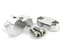 Motocicleta Riser Para Ducati Para Multistrada 620 1000 Retroceso Elevado Adaptadores De Reubicación Mover Elevadores Abrazadera Elevador Manillar Motocicleta(Plata)