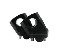 Motocicleta Riser para Suzuki DL650 V-Strom 650 - Soporte De Barra Elevadora De Manillar De 22 Mm - Abrazadera Elevador para DL 650 VStrom650 Moto (Negro)
