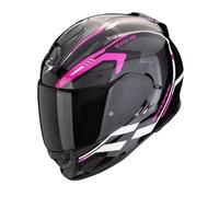 Motocicleta Scorpion EXO-491 Kipta (Negro/Rosa/Blanco) Talla: M (57)