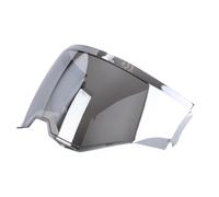 Motocicleta Scorpion Visera Exo-Tech Evo / Carbono (Plata Tipo Espejo)