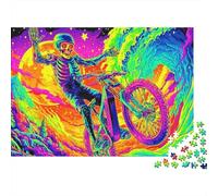 Motocicleta Set De Rompecabezas De Papel Cartón Premium De 1000 Piezas, Deportes Cool, Imposible, Difícil, Desafiante, Mejor Idea De Regalo 38x26cm/1000pcs