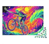 Motocicleta Set De Rompecabezas De Papel Cartón Premium De 1000 Piezas, Deportes Cool, Imposible, Difícil, Desafiante, Mejor Idea De Regalo 52x38cm/1000pcs