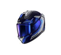 Motocicleta Shark SKWAL I3 Casco Integral (Azul/Plata/Negro) Talla: L (59)