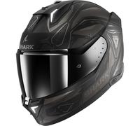 Motocicleta Shark SKWAL I3 Casco Integral (Negro Mate/Antracita) Talla: L (59)