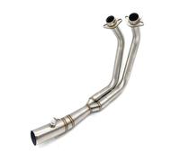 Motocicleta Silenciador Escape Para Kawasaki Para Vulcan Para S 650 650S EN650 Todos Los Años VN 650 Motocicleta Sistema Completo 51 MM Tubo Escape Deslizante Delantero Modificado