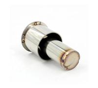 Motocicleta silenciador Escape para Silenciador De Escape para Motocicleta De 51MM, Silenciador, Tubo De 2 Tiempos, Terminales De Escape para Motocicleta, Silenciador, Tubo Deflector