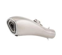 Motocicleta Silenciador Escape Para Z1000 R15 V4 XSR125 MT03 CBR250RR SPRINT 150 YZF R7 Conector Silenciador Escape Universal Motocicleta Con DB Killer 51 Mm/61 Mm(WHITE)